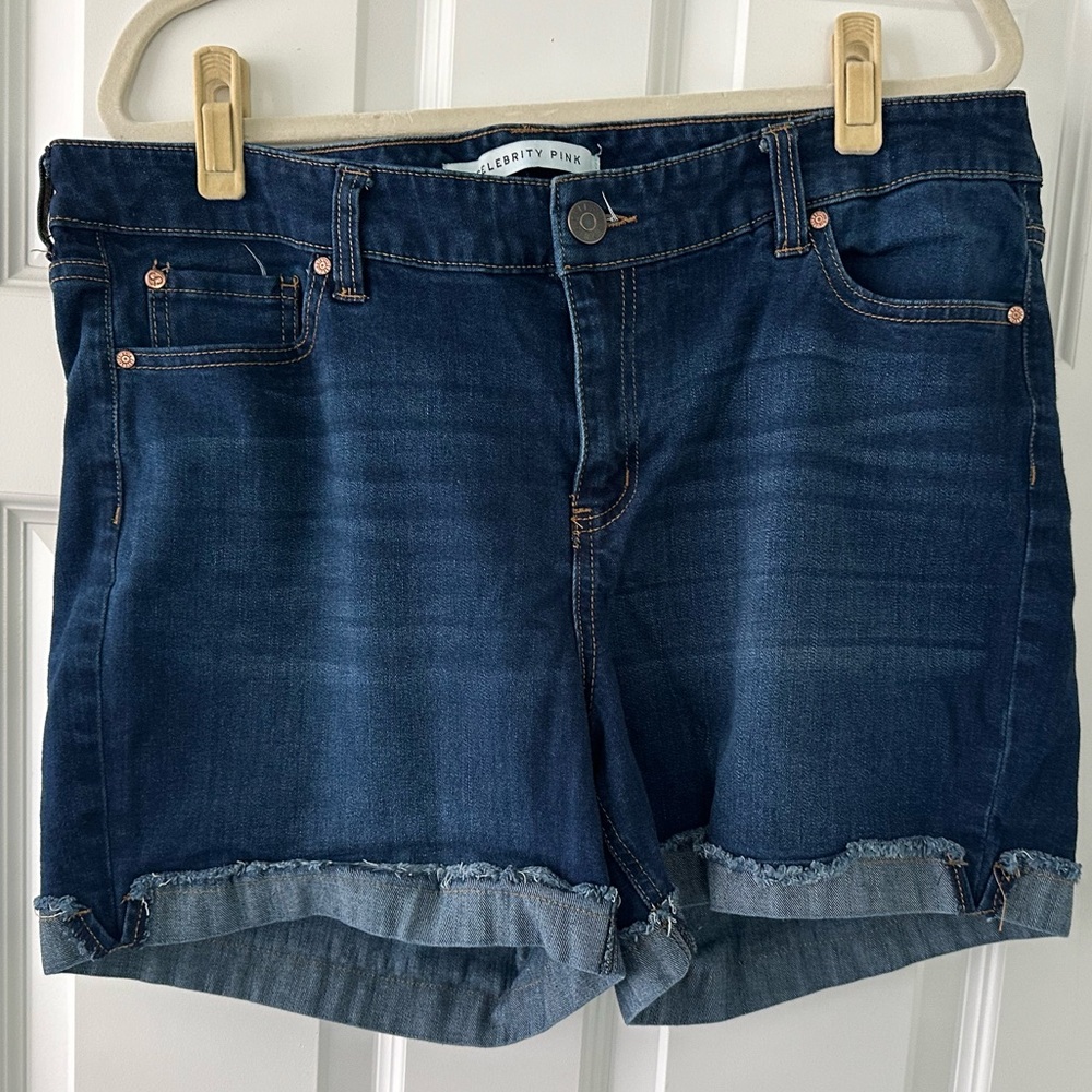 Celebrity Pink Denim Shorts - size 18